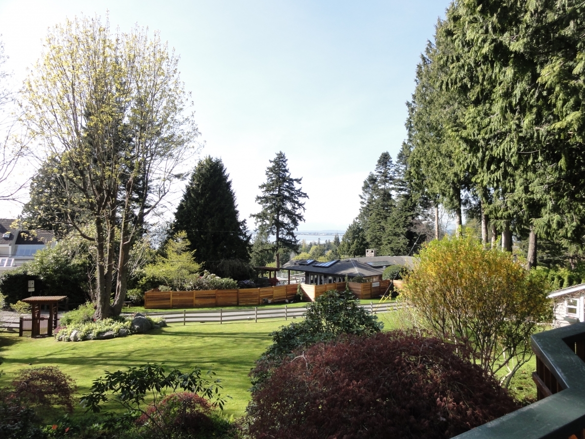 Crescent Drive view from front deck.JPG at 2540 Crescent Drive, Crescent Bch Ocean Pk., South Surrey White Rock